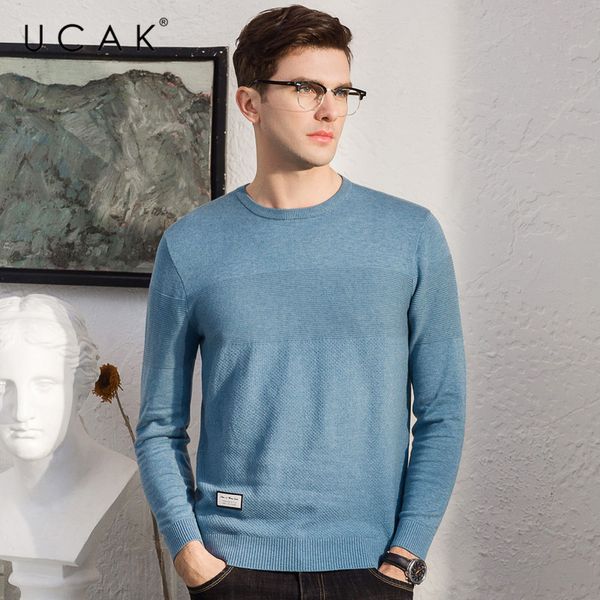 ucak brand sweater men fashion o-neck pull homme knitwear pullover men autumn winter cotton sweaters jersey hombre clothes u1014, White;black
ucak brand sweater men fashion o-neck pull homme knitwear pullover men autumn winter cotton sweaters jersey hombre clothes u1014, White;black