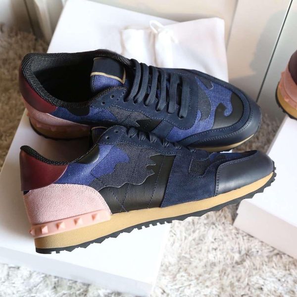 new fashion men and women s camouflage casual shoes high-end designer origina sewed flat-soled gladiator jeans original box, Black
new fashion men and women s camouflage casual shoes high-end designer origina sewed flat-soled gladiator jeans original box, Black