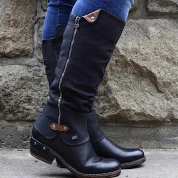 2020 new mid-calf boots women fashion platform boots slip on zipper solid flat heels ladies casual warm shoes, Black
2020 new mid-calf boots women fashion platform boots slip on zipper solid flat heels ladies casual warm shoes, Black
