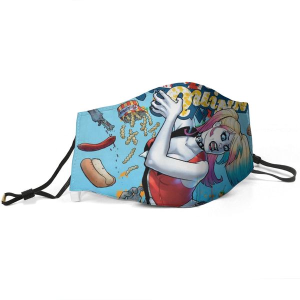 women men face mask dust mask muffle harley quinn vol 3 printed with adjustable ear hookbud light b, Silver
women men face mask dust mask muffle harley quinn vol 3 printed with adjustable ear hookbud light b, Silver