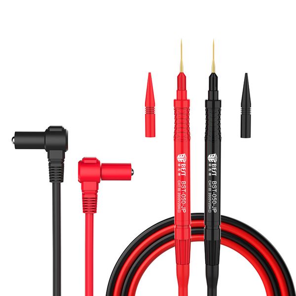 2pcs 76cm multimeter probe test leads cable cat iii 2000v 20a for digital multimeter replaceable needles feeler test wire pen
2pcs 76cm multimeter probe test leads cable cat iii 2000v 20a for digital multimeter replaceable needles feeler test wire pen