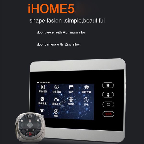 doorbells rollup wifi door viewer doorbel ir pir night vision hd camera remotely surveillance 5inch display with bell
doorbells rollup wifi door viewer doorbel ir pir night vision hd camera remotely surveillance 5inch display with bell