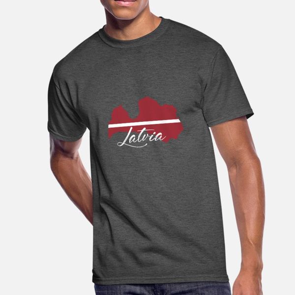 latvia t shirt men designer tee shirt plus size 3xl natural loose comfortable summer natural shirt