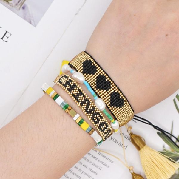 go2boho boho summer pearl pulseras miyuki beads bracelet women jewelry chingona letter heart bracelets handmade gift jewellery, Golden;silver
go2boho boho summer pearl pulseras miyuki beads bracelet women jewelry chingona letter heart bracelets handmade gift jewellery, Golden;silver