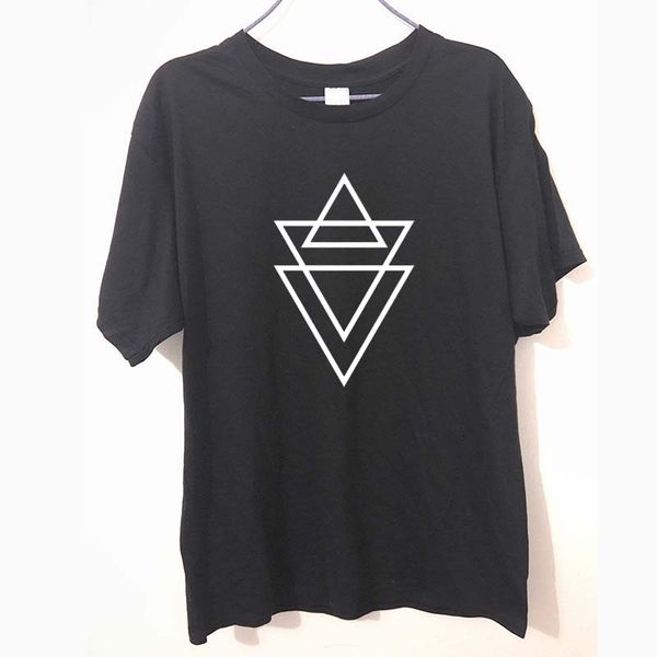 triangle t shirt cotton casual funny shirt for male men women white black tee
triangle t shirt cotton casual funny shirt for male men women white black tee