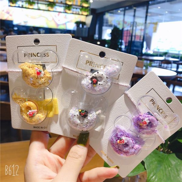 2pcs/set cartoon hair scrunchies for girls elastic hair bands tie pvc jelly bows kids fashion headband accessories set, Slivery;white 
2pcs/set cartoon hair scrunchies for girls elastic hair bands tie pvc jelly bows kids fashion headband accessories set, Slivery;white