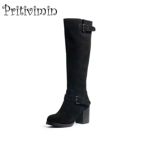 boots 2021 ladies winter warm lined women botas mujer shoes cow suede black thick high heels antiskid pritivimin fn107
boots 2021 ladies winter warm lined women botas mujer shoes cow suede black thick high heels antiskid pritivimin fn107