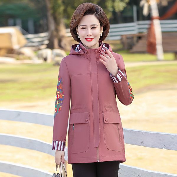 women's trench coats models 2021 spring autumn coat large size 5xl fashion hooded embroidery outerwear long section chaqueta, Tan;black
women's trench coats models 2021 spring autumn coat large size 5xl fashion hooded embroidery outerwear long section chaqueta, Tan;black
