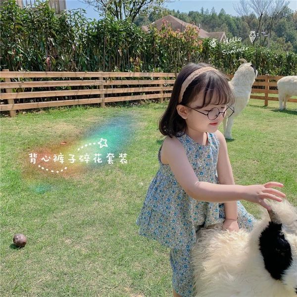 2020 summer set floral skirt girl's vest pants set children ladies' capri pants two-piece korean-style, White
2020 summer set floral skirt girl's vest pants set children ladies' capri pants two-piece korean-style, White