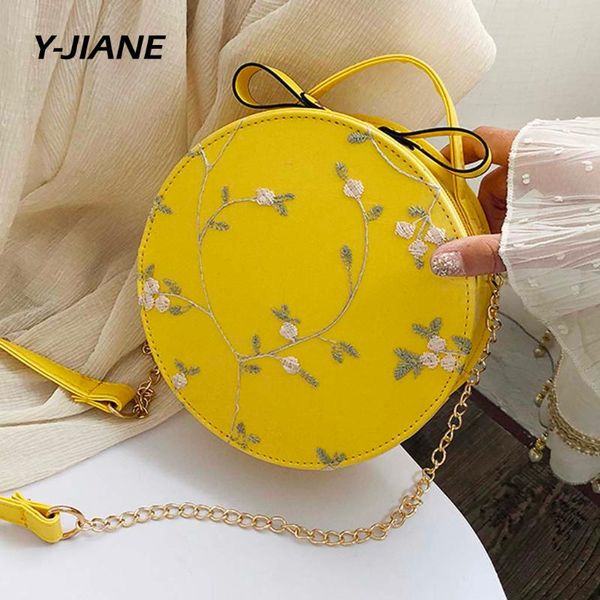 woman 2020 fashion circular bag floral bow shoulder bag chain casual small purse beach messenger bolsa feminina#g3
woman 2020 fashion circular bag floral bow shoulder bag chain casual small purse beach messenger bolsa feminina#g3
