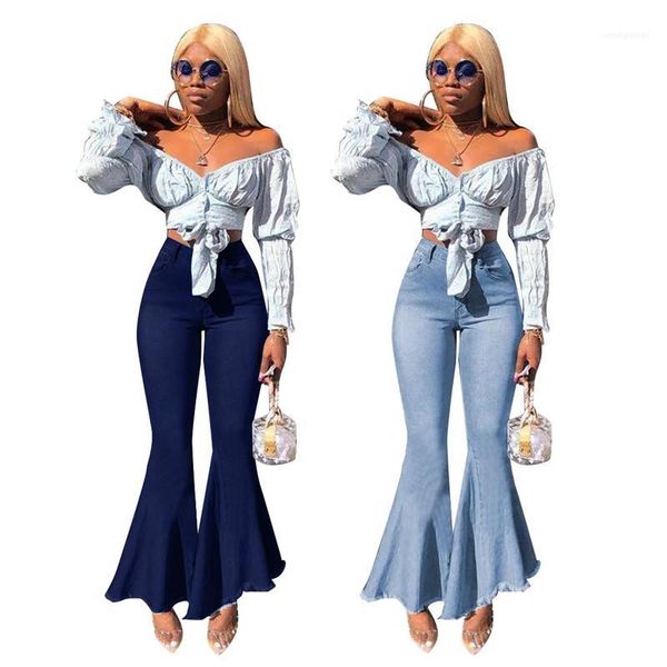 womens designer jeans washed club slim skinny solid color pants fashion womens jeans flare pants, Blue
womens designer jeans washed club slim skinny solid color pants fashion womens jeans flare pants, Blue