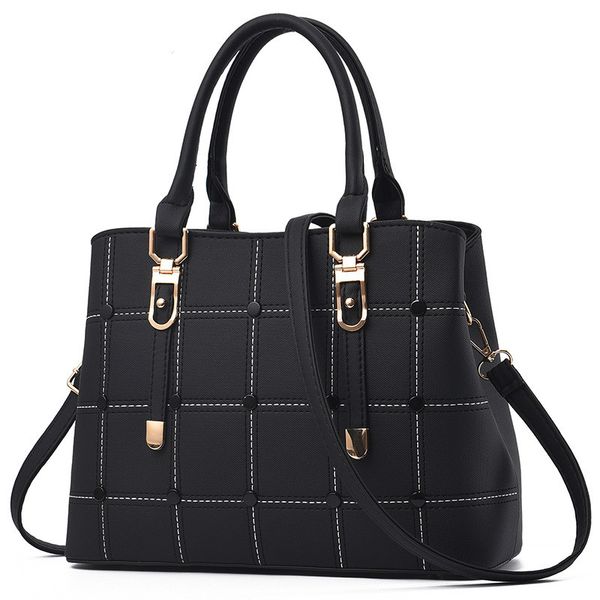 acelure black pu leather high capacity woman handbags grid fashion casual luxury designer large ladies shoulder crossbody bag
acelure black pu leather high capacity woman handbags grid fashion casual luxury designer large ladies shoulder crossbody bag