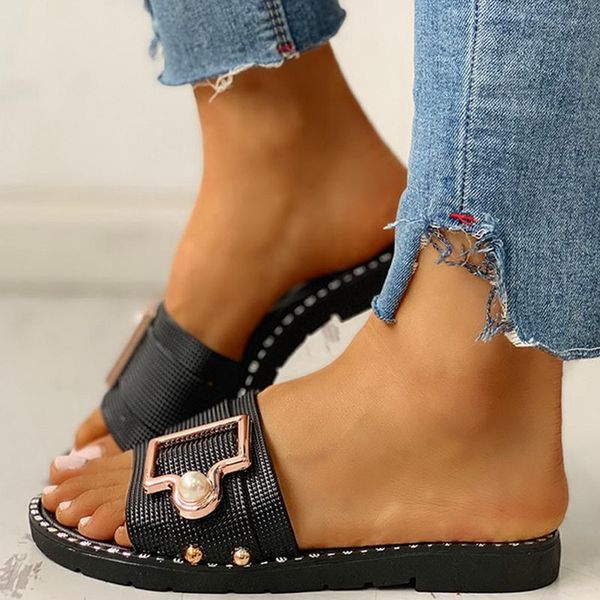 2020 new womens fashion beach slippers slides summer shoes flat crystal flat sandals outdoor female casual shoes zapatos mujer, Black
2020 new womens fashion beach slippers slides summer shoes flat crystal flat sandals outdoor female casual shoes zapatos mujer, Black