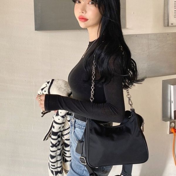 totes vintage female chain messenger bags with mini wallet purse fashion women nylon hobos handbags retro ladies black shoulder
totes vintage female chain messenger bags with mini wallet purse fashion women nylon hobos handbags retro ladies black shoulder