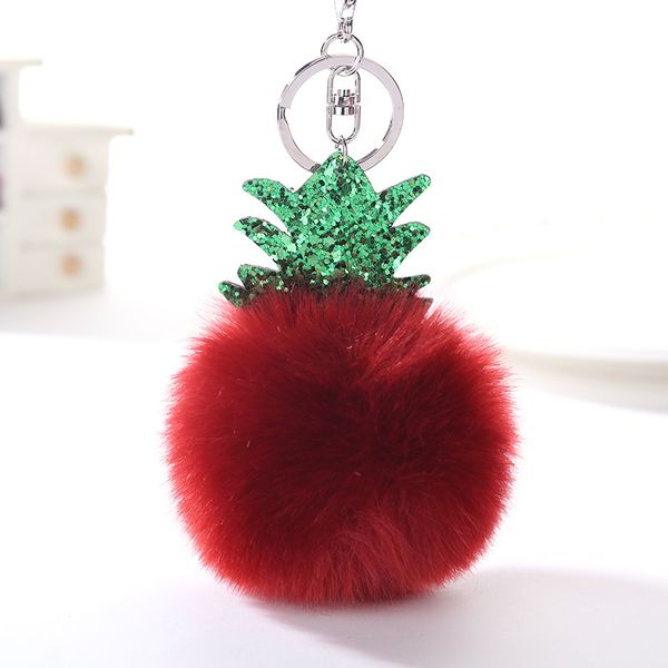 fashion ball pompom keychain women bag charms cut christmas tree pineapple key ring trinket car keyring chains, Silver
fashion ball pompom keychain women bag charms cut christmas tree pineapple key ring trinket car keyring chains, Silver