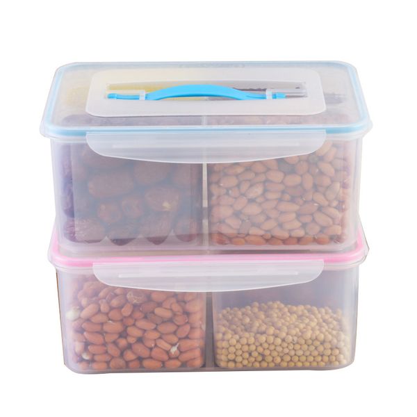 storage bottles & jars 4-liter portable sealed compartmentalized fresh-keeping box plastic transparent grain receiving
storage bottles & jars 4-liter portable sealed compartmentalized fresh-keeping box plastic transparent grain receiving