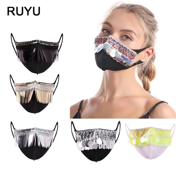 colored round long sequined black white face mask halloween cotton mask reusable sun protection section dust-proof mask
colored round long sequined black white face mask halloween cotton mask reusable sun protection section dust-proof mask