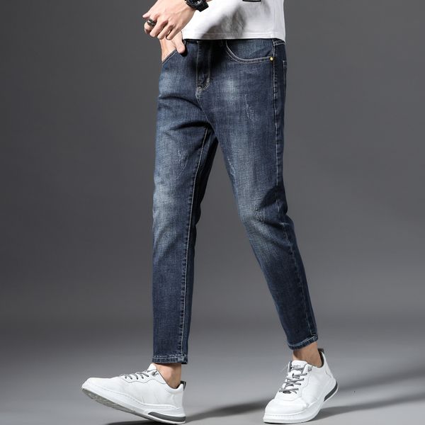 spring men's jeans slim fit feet black casual straight loose long pants korean style trendy versatile fashion brand, Black;white
spring men's jeans slim fit feet black casual straight loose long pants korean style trendy versatile fashion brand, Black;white