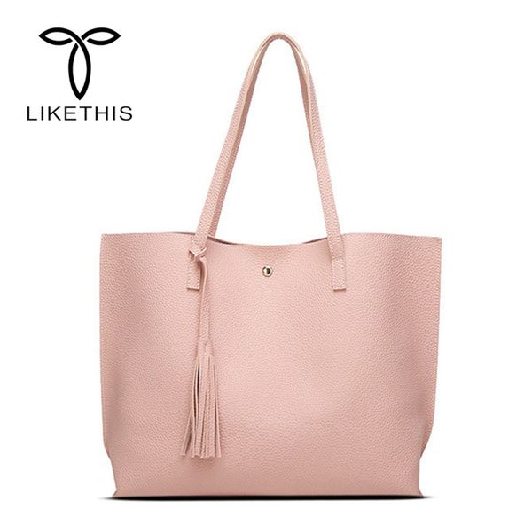 soft solid leather women lady handbag bag fashion tassel messenger tote bags women large capacity shoulder bag shopping tote svy
soft solid leather women lady handbag bag fashion tassel messenger tote bags women large capacity shoulder bag shopping tote svy