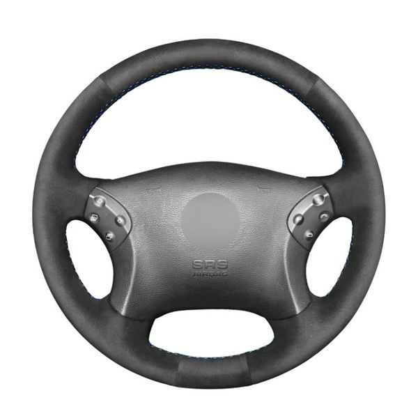 hand-stitched black suede car steering wheel cover for w203 c-class 2001 2002 2003 2004 2005 2006 2007
hand-stitched black suede car steering wheel cover for w203 c-class 2001 2002 2003 2004 2005 2006 2007