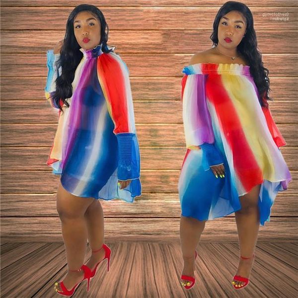 gradient ladies casual dresses irregular colorful printing women dresses summer slash neck long sleeve dress stripe, Black;gray
gradient ladies casual dresses irregular colorful printing women dresses summer slash neck long sleeve dress stripe, Black;gray