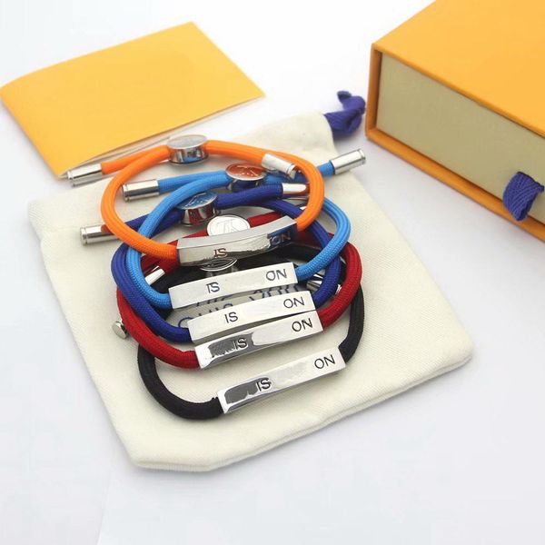 europe america fashion style men lady women pull-type nylon cord rope bracelets with 18k gold enamel engrave v letter pendants 5 color, Black
europe america fashion style men lady women pull-type nylon cord rope bracelets with 18k gold enamel engrave v letter pendants 5 color, Black