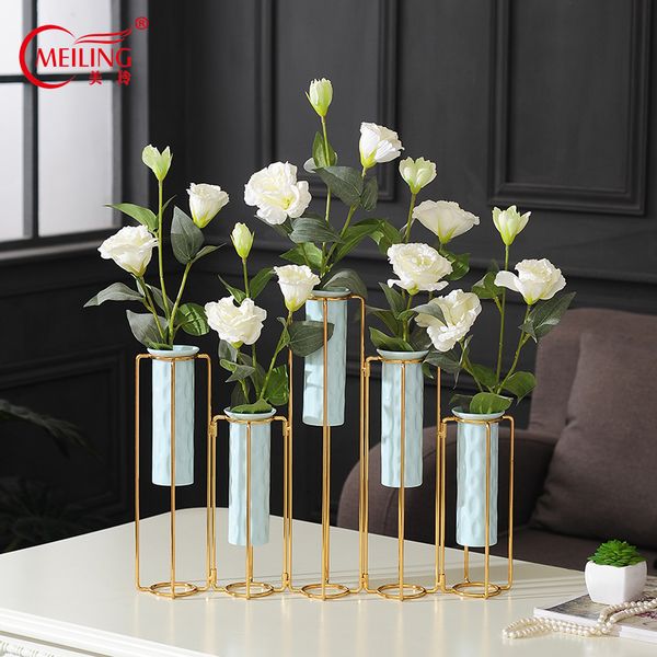 new creative foldable metal ceramic vase stand for flowers unique wedding party l vase filler luxury nordic home decorations
new creative foldable metal ceramic vase stand for flowers unique wedding party l vase filler luxury nordic home decorations