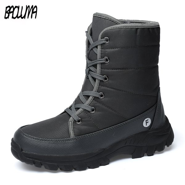 2020 men's winter boots thick plush warm men snow boots outdoor waterproof men winter classic plus size 36-46, Black
2020 men's winter boots thick plush warm men snow boots outdoor waterproof men winter classic plus size 36-46, Black