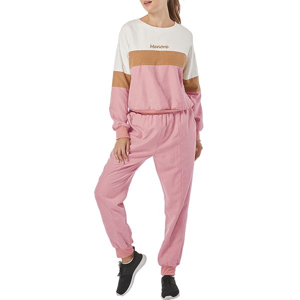 running sets sports women's patchwork tracksuit loose sportswear fitness suit for female clothing workout two piece jumpsuit long sleev, Black;blue
running sets sports women's patchwork tracksuit loose sportswear fitness suit for female clothing workout two piece jumpsuit long sleev, Black;blue