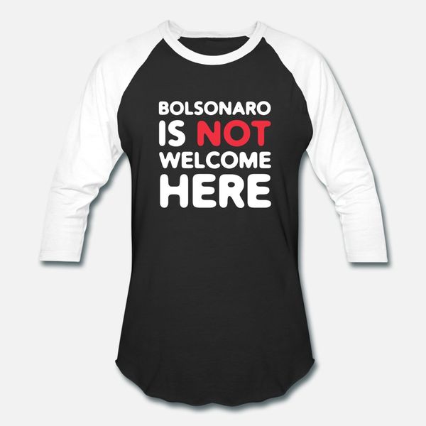 bolsonaro is not welcome here elenao t shirt men character 100% cotton s-xxxl formal fit breathable summer unique shirt 
bolsonaro is not welcome here elenao t shirt men character 100% cotton s-xxxl formal fit breathable summer unique shirt