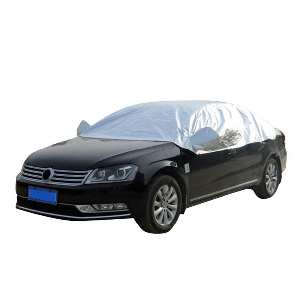 uv protection dust proof car cover universal fit half semi car protection cover heavy duty polyester 170t silver coated
uv protection dust proof car cover universal fit half semi car protection cover heavy duty polyester 170t silver coated