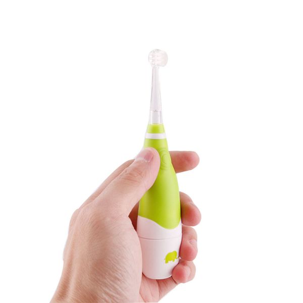 Seago Green/Yellow child baby sonic electric toothbrush intelligent vibration with LED light and smart reminder
Seago Green/Yellow child baby sonic electric toothbrush intelligent vibration with LED light and smart reminder