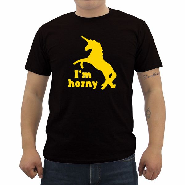 fashion unicorn print t shirt funny i'm horny unicorn graphic animal t-shirt summer men's casual cotton shirt cool tees
fashion unicorn print t shirt funny i'm horny unicorn graphic animal t-shirt summer men's casual cotton shirt cool tees