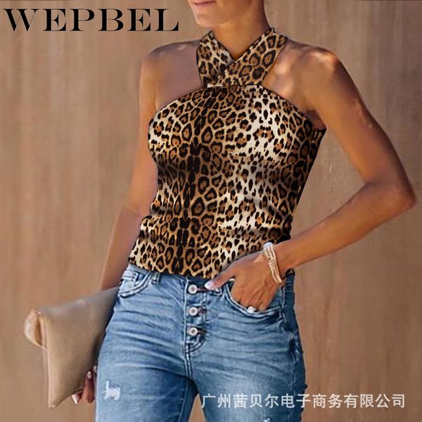 wepbel camis summer backless fashion sleeveless spaghetti strap women's leopard print strap halter, White
wepbel camis summer backless fashion sleeveless spaghetti strap women's leopard print strap halter, White