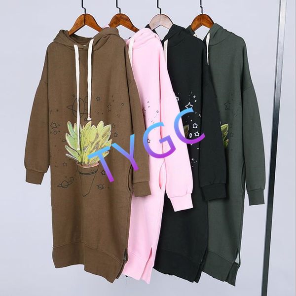 hooded hoodies fleece upper outer garment women's loose long sleeve print solid color long blouse for autumn winter, Black
hooded hoodies fleece upper outer garment women's loose long sleeve print solid color long blouse for autumn winter, Black