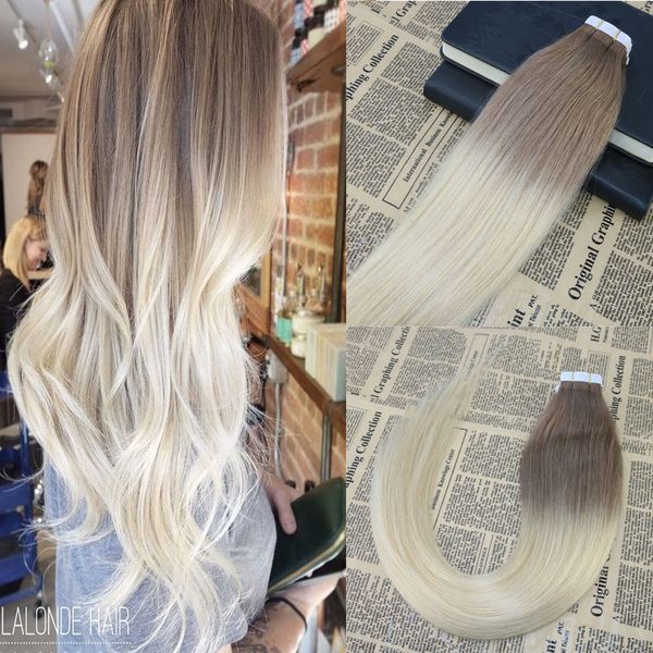 omber tape in human hair extensions #6 fding to #613 blonde remy human hair skin weft seamless tape on hair extensions 100g/40pcs, Black
omber tape in human hair extensions #6 fding to #613 blonde remy human hair skin weft seamless tape on hair extensions 100g/40pcs, Black