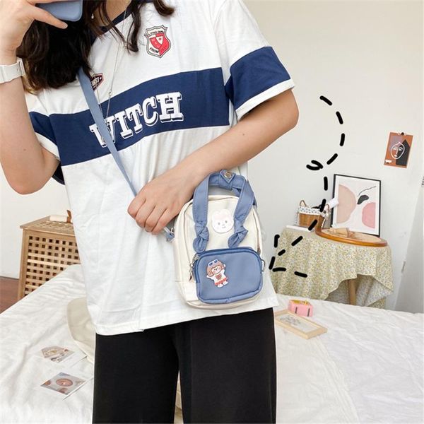 cute cartoon crossbody bag for teenager girl oxford shoulder zipper women handbag causal hit color messenger bag bolsa feminina
cute cartoon crossbody bag for teenager girl oxford shoulder zipper women handbag causal hit color messenger bag bolsa feminina