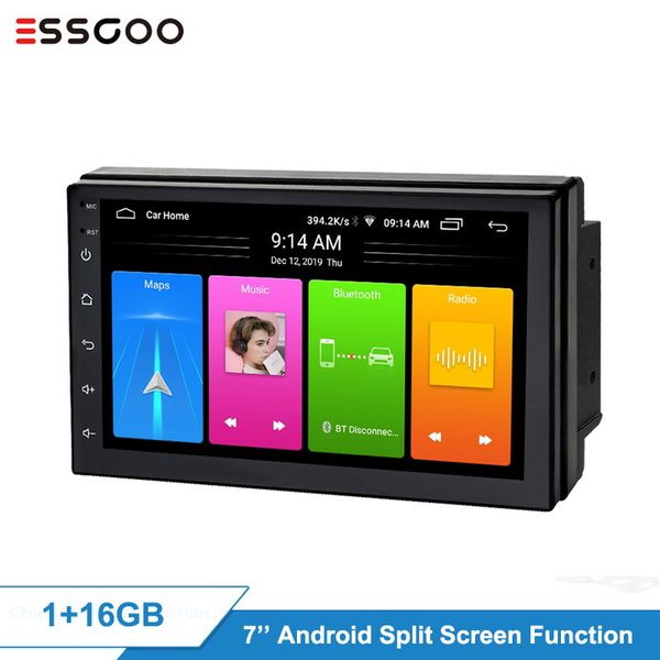 essgoo 7'' android 2din car radio autoradio 1+16gb gps navigation wifi 2 din 2.5d ips bluetooth split screen function car dvd
essgoo 7'' android 2din car radio autoradio 1+16gb gps navigation wifi 2 din 2.5d ips bluetooth split screen function car dvd