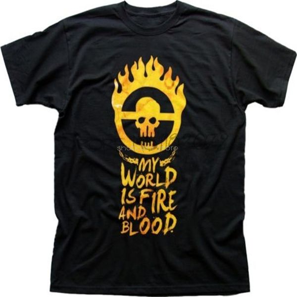 mad max fury road my world is fire and blood black printed t-shirt summer brand tshirt for male cotton man sbz5362
mad max fury road my world is fire and blood black printed t-shirt summer brand tshirt for male cotton man sbz5362