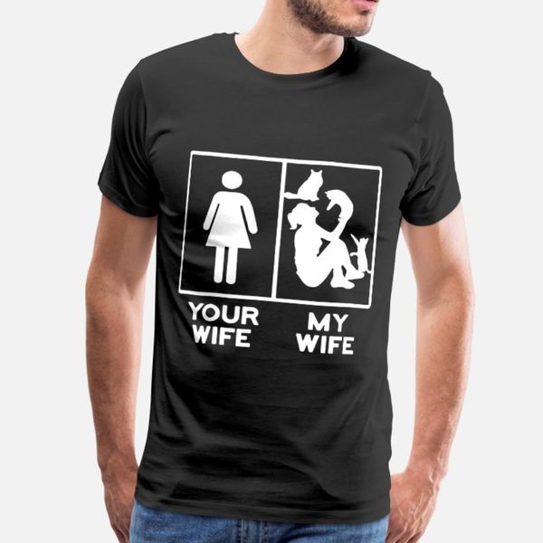 my wife your wife cat t shirt men print 100% cotton size s-3xl fit fit humor spring autumn natural shirt
my wife your wife cat t shirt men print 100% cotton size s-3xl fit fit humor spring autumn natural shirt