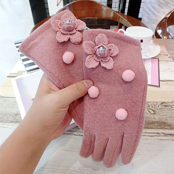 five fingers gloves woman' touchscreen winter korean version warm driving wool blended thickening elegant mittens agl207, Blue;gray
five fingers gloves woman' touchscreen winter korean version warm driving wool blended thickening elegant mittens agl207, Blue;gray