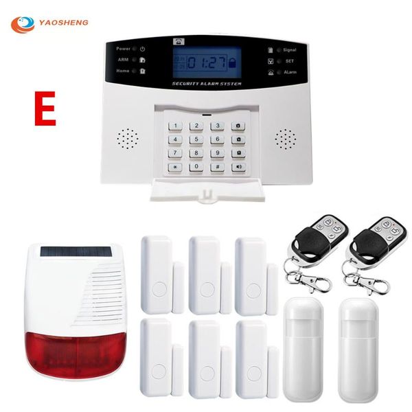 alarm systems wired wireless home security system kit with light flash strobe outdoor waterproof siren gsm
alarm systems wired wireless home security system kit with light flash strobe outdoor waterproof siren gsm