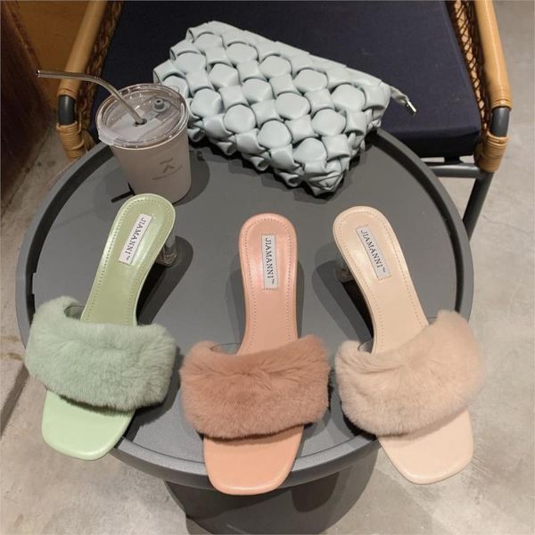 summer women sandals fur slippers fashion fur slides non-slip indoor ladies cute fluffy house shoes furry flat sandals, Black
summer women sandals fur slippers fashion fur slides non-slip indoor ladies cute fluffy house shoes furry flat sandals, Black