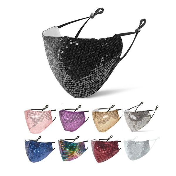 designer bling sequins face masks respirators breathable dustproof anti smog haze protective masks for men women 
designer bling sequins face masks respirators breathable dustproof anti smog haze protective masks for men women