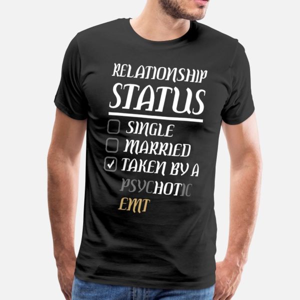 relationship single married psycc emt t shirt men design 100% cotton euro size s-3xl normal cute comfortable spring autumn family shirt
relationship single married psycc emt t shirt men design 100% cotton euro size s-3xl normal cute comfortable spring autumn family shirt