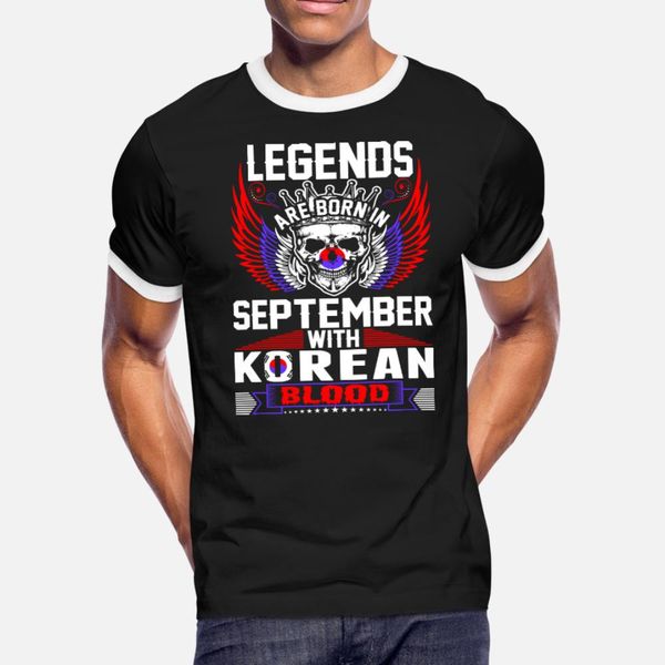 legends are born in september with korean blood t shirt men custom short sleeve o neck costume cute comfortable spring letters shirt
legends are born in september with korean blood t shirt men custom short sleeve o neck costume cute comfortable spring letters shirt