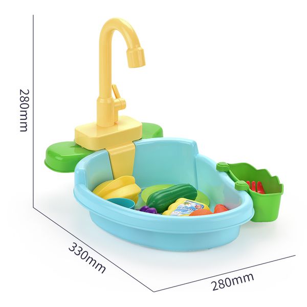 novel children's simulated kitchen sink set playing with faucet dishwasher pretending to play with interactive toys boys and girls
novel children's simulated kitchen sink set playing with faucet dishwasher pretending to play with interactive toys boys and girls