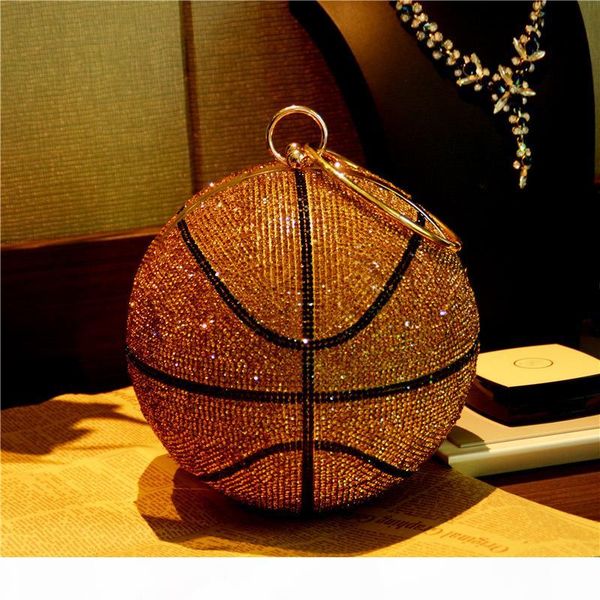 bee in fly basketball round ball gold clutch purses for women evening rhinestone handbags ladies party dinner bag
bee in fly basketball round ball gold clutch purses for women evening rhinestone handbags ladies party dinner bag