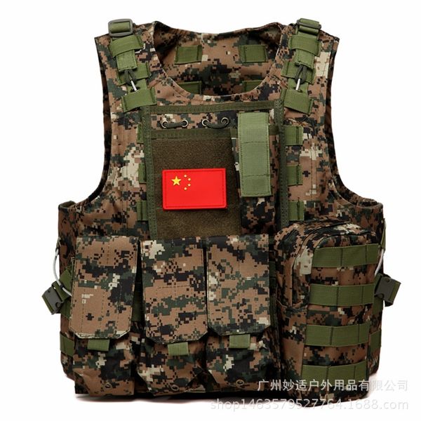 new outdoor tactical war field camping hiking desert cs field vest vest desert camouflage multi-function molle system men, Camo;black
new outdoor tactical war field camping hiking desert cs field vest vest desert camouflage multi-function molle system men, Camo;black