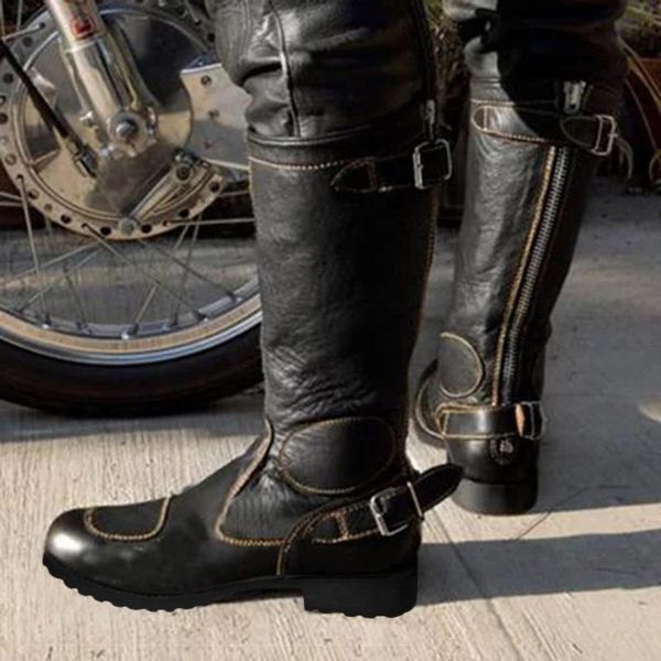 shoes woman fashion boots women zapatos de mujer mens womens leather knee-high buckle zipper shoes cowboy low-heeled knigh boots, Black
shoes woman fashion boots women zapatos de mujer mens womens leather knee-high buckle zipper shoes cowboy low-heeled knigh boots, Black